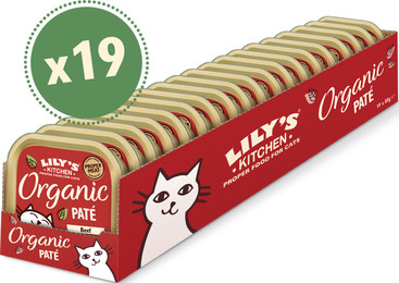 Produktbild von Bio Rind Pastete (19 x 85g) | Lily's Kitchen