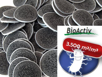 Produktbild von BioActiv-Pad 50 Liter (Moving Bead Filtermedium)