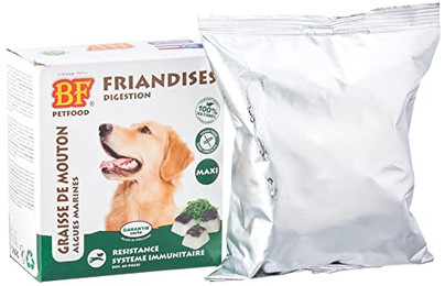 Produktbild von Biofood Maxi Alge Schaffett Bonbons für Hunde und Katzen - 40 x 265 g
