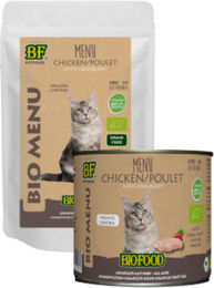 Biofood Organic Menu Huhn - Katze - 20 x 100 g – Bild 1 von 2