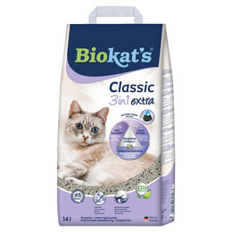 Produktbild von Biokat's Classic 3in1 Extra Katzenstreu - 14 l