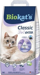 Produktbild von Biokat's Classic 3in1 Katzenstreu - 2 x 14 l
