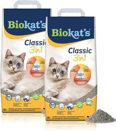 Produktbild von Biokat's Classic 3in1 Katzenstreu - 2 x 18 l