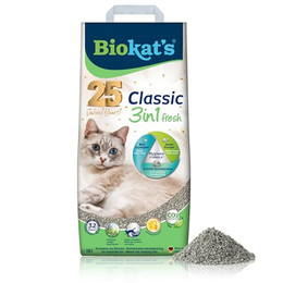 Produktbild von Biokat's Classic fresh 3in1 Katzenstreu mit Frühlingsduft - 10 l