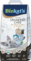 Produktbild von Biokat's Diamond Care Attracting & Care Katzenstreu - 10 l