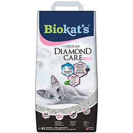 Produktbild von Biokat's Diamond Care Fresh Katzenstreu mit Aktivkohle und Aloe Vera - 8 l