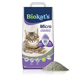 Produktbild von Biokat's Micro Classic Katzenstreu Bentonit feine Körnung - 14 l