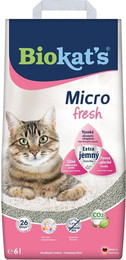 Produktbild von BIOKAT'S Micro Fresh Bentonit-Katzenstreu - 6 l