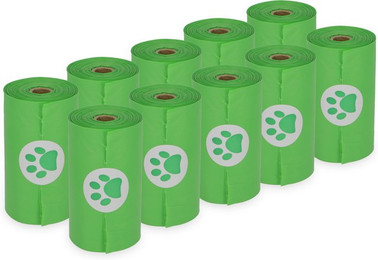 Produktbild von Biologisch abbaubare Hundekotbeutel - 10 x 15 Stk.