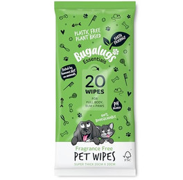 Produktbild von Biologisch abbaubare Reinigungstücher für Haustiere