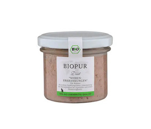 Produktbild von Biopur Nassfutter für Katzen Magen-Darm-Diätfutter im Glas 100g - Sparpaket: 4 x 100g