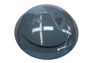 Produktbild von biOrb Ersatzdeckel AIR mit Licht grau