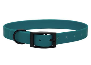 Produktbild von Biothane Halsband Green - Schwarz XS