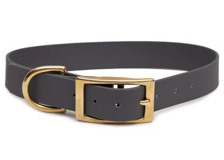 Produktbild von Biothane Halsband Stone - Gold