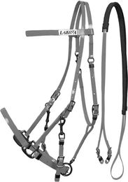 Produktbild von Biothane-Pferdehalfter und Zügel Lakota