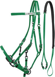 Produktbild von Biothane-Pferdehalfter und Zügel Lakota