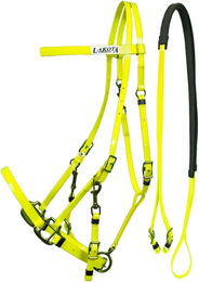 Produktbild von Biothane-Pferdehalfter und Zügel Lakota