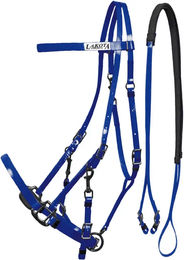 Produktbild von Biothane-Pferdehalfter und Zügel Lakota