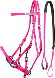 Produktbild von Biothane-Pferdehalfter und Zügel Lakota