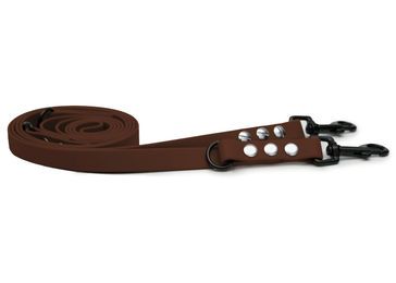 Produktbild von Biothaneleine Braun 16mm / Gold