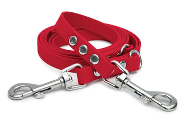 Produktbild von Biothaneleine Magenta 25mm / Gold