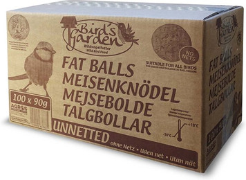 Produktbild von Birds Garden Meisenknödel ohne Netz im Karton 100x90g