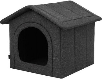 Produktbild von Bjird Hundehütte aus Kunstleinen mit abnehmbarem Dach