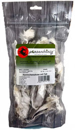 Produktbild von BLACK CANYON Kaninchen-Ohren mit Fell – Kausnack für Hunde (1 kg)