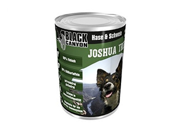 Produktbild von Black Canyon Nassfutter für ausgewachsene Hunde - 410g, Schwein
