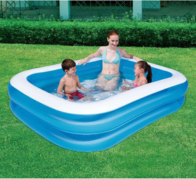 Produktbild von Blauer Familienpool Kinderübersetzung Bestway