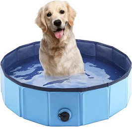 Produktbild von BlingBin Faltbarer Hundepool 80x20 cm - 80 cm