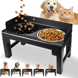 Produktbild von BlingBin Futterstation Hundenapf Erhöht, Futternapf mit