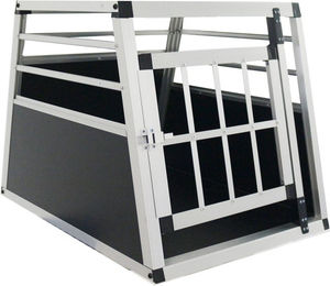 Produktbild von BlingBin Hunde-Transportbox Aluminium Hundetransportbox, Reisebox für