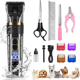 Produktbild von BlingBin Hundeschermaschine Wiederaufladbarer Tierhaarschneider für Katzen