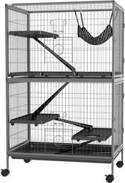 Produktbild von BlingBin Kleintierkäfig Frettchenkäfig, Metallkäfig für kleine