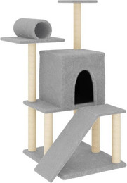 Produktbild von BlingBin Kratzbaum Katzenbaum mit Kuschelhöhle, Rampe, Tunnel und Liegeflächen