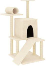 Produktbild von BlingBin Kratzbaum Katzenbaum mit Kuschelhöhle, Rampe, Tunnel und Liegeflächen