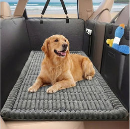 BlingBin Tier-Autoschondecke Hundedecke Auto Rückbank 130×63cm, Auto Hundematte Decke, Hundematte rutschfest, Leicht zu Reinigen, Kratzfest und Komfortabel – Bild 1 von 5