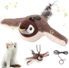 Produktbild von BlingBin Tier-Intelligenzspielzeug Interaktives Katzenspielzeug fliegender Vogel