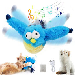 Produktbild von BlingBin Tier-Intelligenzspielzeug Katzenspielzeug Vogel Elektrisch, Interaktive