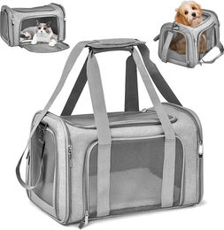 Produktbild von BlingBin Tiertransporttasche Faltbarer tragbarer Katzenkäfig für