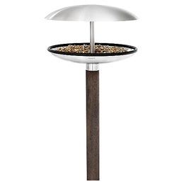 blomus FUERA Vogel-Rastplatz aus Edelstahl und Hartholz – Bild 1 von 3