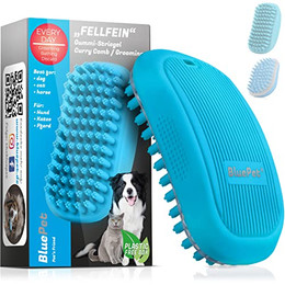 Produktbild von BluePet Fellfein Gummistriegel für Hunde