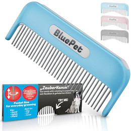 Produktbild von BluePet Zauberkamm mit rotierenden Zinken - 1 Stk.