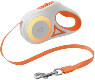 Produktbild von Blusmart Ausziehbare Hundeleine mit LED-Taschenlampe - 3 m