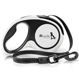 Produktbild von BLUZELLE 5m Rollleine mit Reflektor-Streifen für Mittlere & Große Hunde bis 50kg - 5 m
