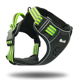 Bluzelle Hunde-Sicherheitsgeschirr Hundegeschirr mit Tasche / kleine Hunde S / Anti-Zug Reflektierend, Polyester, Nylon, EVA Schaumstoff, Zugstopp Hundeweste Brustgeschirr mit Griff / Atmungsaktiv, Gepolstert – Bild 1 von 7