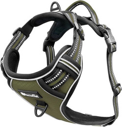 Produktbild von Bluzelle Hunde-Sicherheitsgeschirr Hundegeschirr mit Tasche / kleine Hunde XS / Anti-Zug Reflektierend, Polyester, Nylon, EVA Schaumstoff, Zugstopp Hundeweste Brustgeschirr mit Griff / Atmungsaktiv, Gepolstert