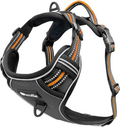 Produktbild von Bluzelle Hunde-Sicherheitsgeschirr Hundegeschirr mit Tasche / kleine Hunde XS / Anti-Zug Reflektierend, Polyester, Nylon, EVA Schaumstoff, Zugstopp Hundeweste Brustgeschirr mit Griff / Atmungsaktiv, Gepolstert