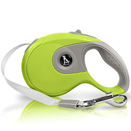 Produktbild von BLUZELLE Hundeleine Ausziehbar mit 360° Metall-Karabiner und Ergonomischem Griff - 3 m
